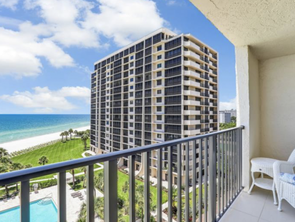 6th floor views Gulf Front of Vanderbilt Beach 3 month rental